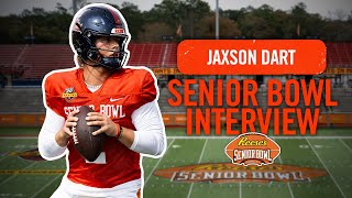 Interview with Ole Miss QB Jaxson Dart | Reese's Senior Bowl