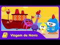 Galinha Pintadinha Mini - Historinha - Viagem de Navio