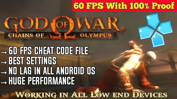 Save data game God of War Chain of Olympus PSP/PPSSPP Lengkap God mode,  Challenges Complete 