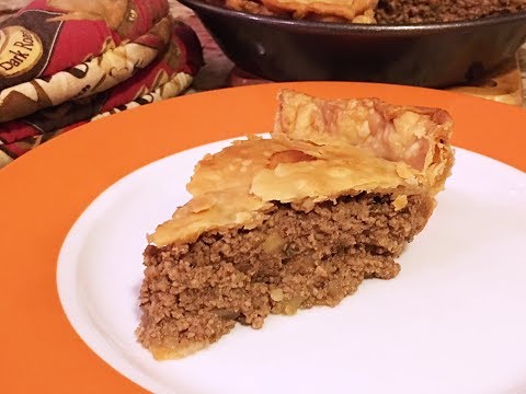 Tourtière (Meat Pie) Recipe - A Delicious Traditional Dish from Québec - Episode #179