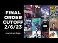 PRE-ORDER THESE FOC PICKS! | CLEAR #1, NIGHT FEVER, BLACK PANTHER #15 | FOC 2/6/23