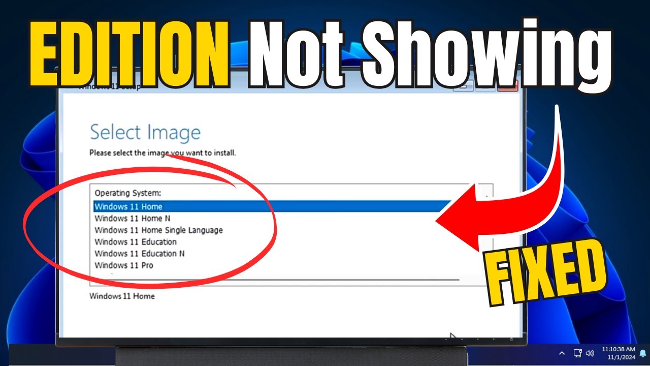 FIXED: Can’t Select Windows 11/10 Edition During Clean Installation ...