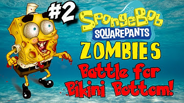 SPONGEBOB SQUAREPANTS ZOMBIES: Battle for Bikini Bottom! (Part 2) ★ CoD Custom Zombies Maps/Mods
