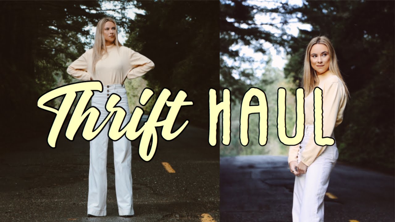 the BOUJEEST thrift with me EVER ☆ my BIGGEST thrift haul (and probably ...