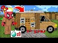 FAKİR 0 ELMASA GİZEMLİ BİR EV ARABASI BULDU! - Minecraft