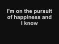 Pursuit of happiness  version project x lyrics