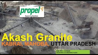 PROPEL Akash Granite, UTTAR PRADESH #XONBARY #Stone Crusher Plant at Best Price