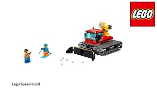 Lego City 60222 Snow Groomer Speed Build