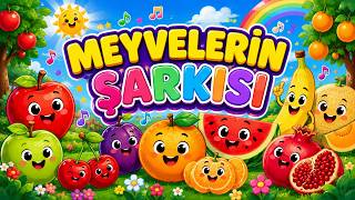 MEYVELERİN ŞARKISI 🍎🍌🍊 | Çocuk Şarkıları | Meyveleri Öğreniyoruz | 2D Çizgi Film #funny #cartoon