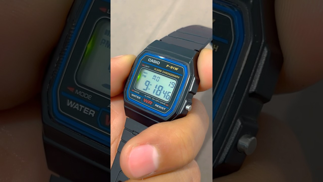 The Legend || Casio Youth ||  F-91W-1Q - D002