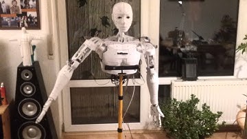 InMoov tests with arduino sketch