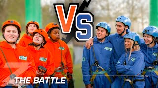 BATTLE TUSSEN H3L & ALLES FLEX?!😱 | The Battle Klimpark | Zappsport