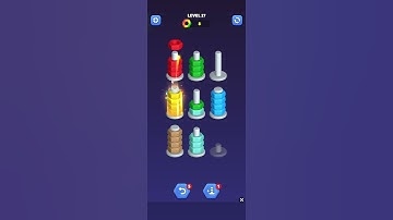 Nut Sort Level 27 and 28 #puzzle