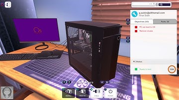 PC Building simulator (First PC Virus Removal)
