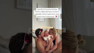 I genitori di questa bimba, l’hanno abbandonata incolla in ospedale. Ad occuparsene, sono loro❤️‍🩹