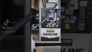 Costco gas hack. The lines are always way shorter on the left pumps #costco #hack #lifehack  #gas