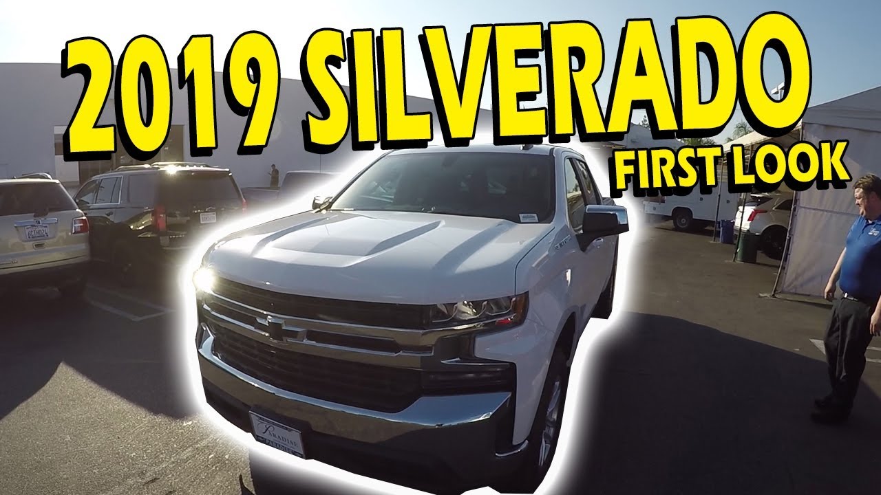 First Look - 2019 Chevy Silverado 1500 LT All Star Package - YouTube