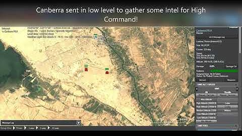 CMO - Command Modern Operations - RECON RECON RECON - RAF Canberra Low Level over the desert.