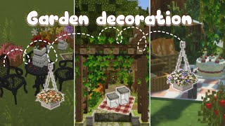 Top Garden Decoration/Furniture for Minecraft 1.19+ [Garden Furniture] screenshot 3