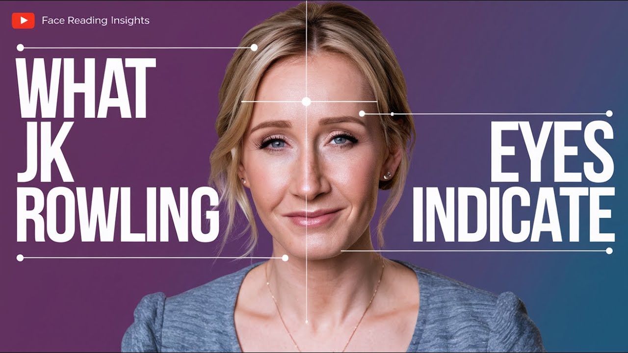 What JK Rowling’s Eyes Indicate? | Face Reading Insights - YouTube