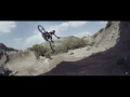 BMX Contest on Massive Dirt Quarterpipe