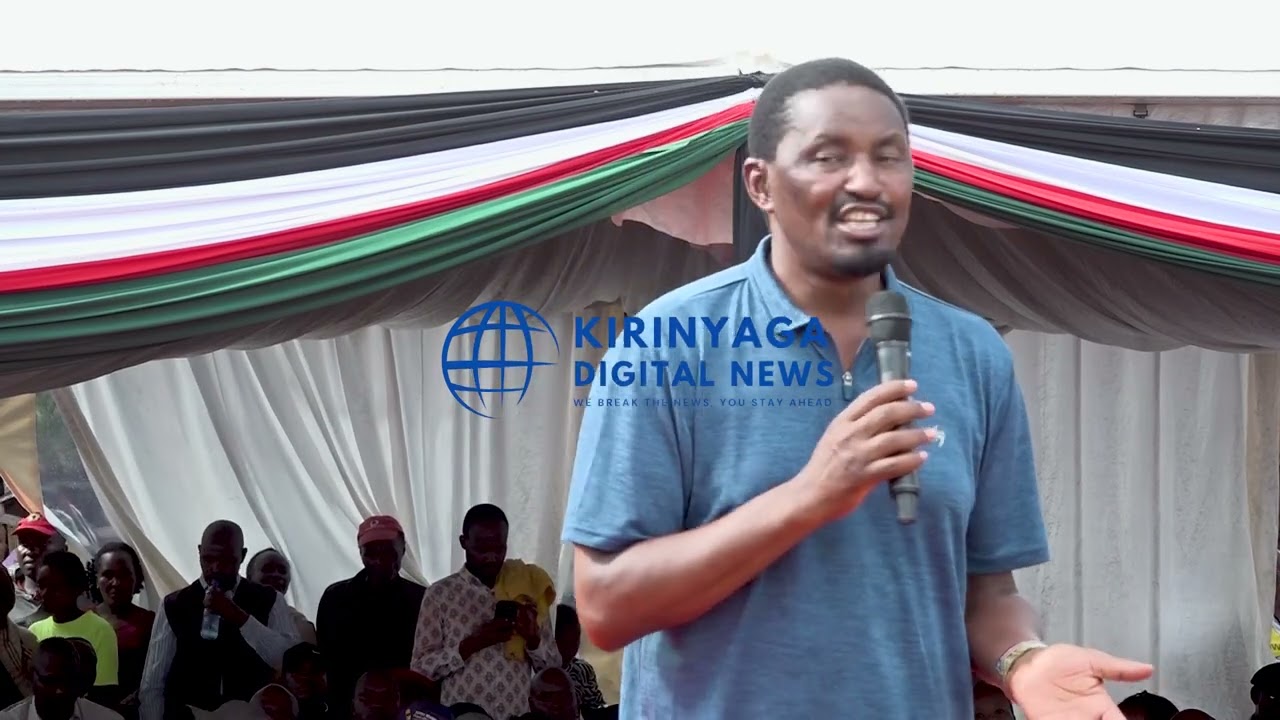 Kama kuna hukumu ya serikali, tuhukumiwe na kazi! -  Mwangi Kiunjuri