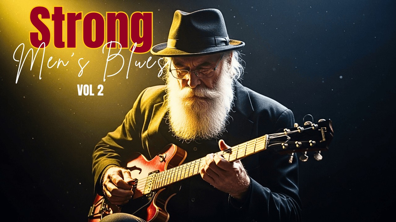 Emotional Blues Ballads – Relaxing Slow Blues Guitar #strongmensblues