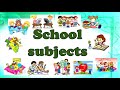 School subjects.  Школьные предметы.  Расписание уроков.