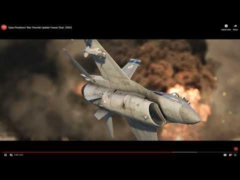 War thunder update Apex Predators (Update Teaser)