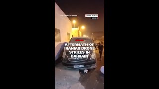 Aftermath Of Iranian Drone Strikes In Bahrain