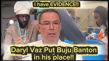 Daryl Vaz Diss Buju Banton Defending Andrew Holness JLP Government Over Hurricane Relief Theft