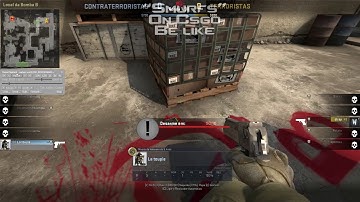 "Smurfs" on cs go be like