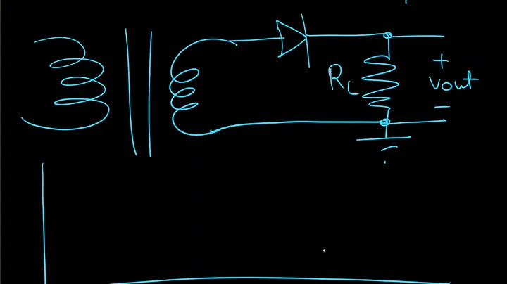 Week 3 - Half Wave Rectifier with Filter Capacitor