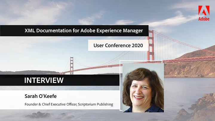 Sarah O'Keefe Interview | Adobe Experience Manager...