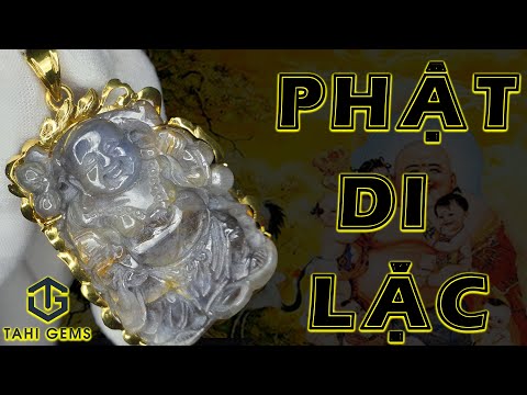 Video Tahi 5090 - Mặt dây chuyền Phật Di Lặc đá saphia bọc... - youtube