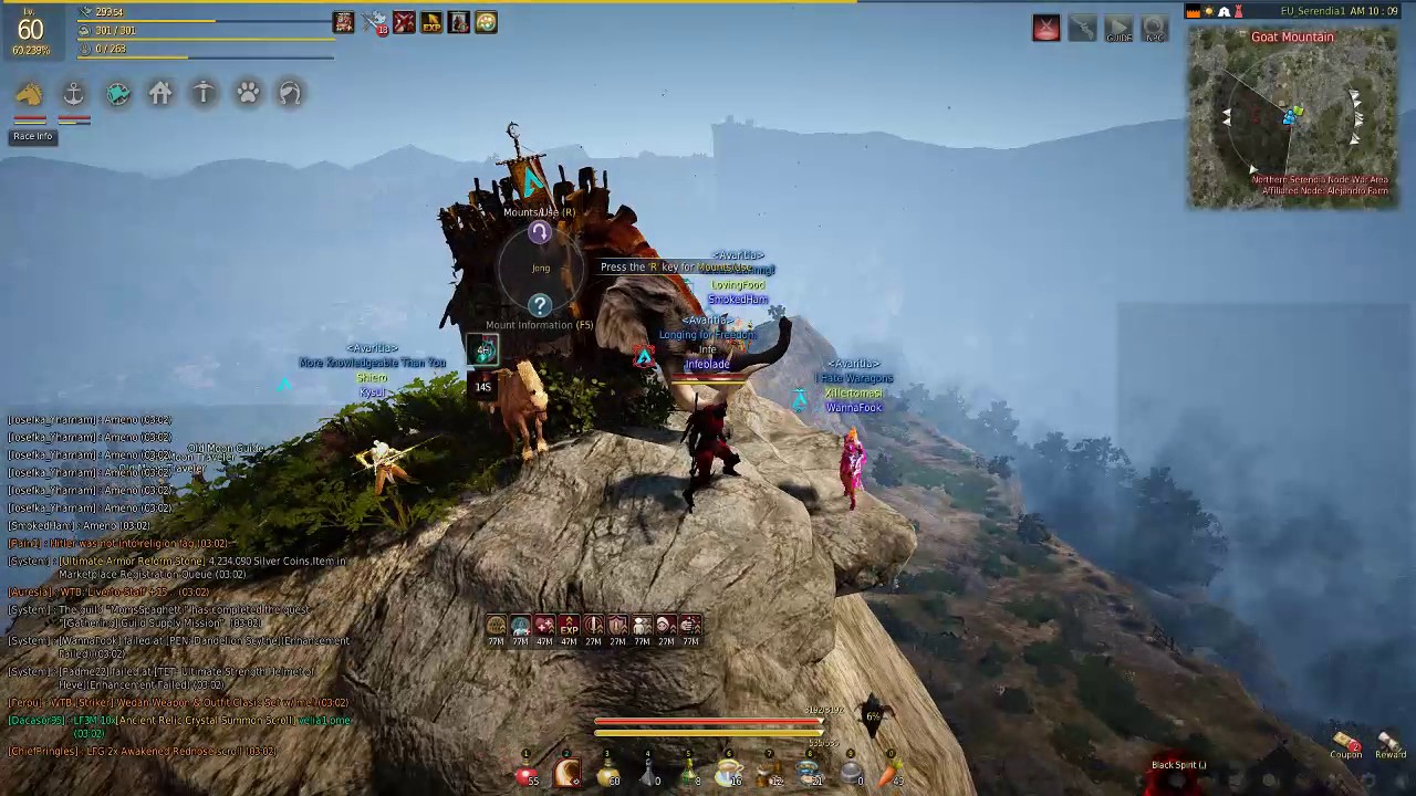 Black Desert Wannafook Pen Dandelion Attempt Youtube