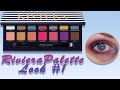 Look #1, Riviera palette / Anastasia Beverly Hills