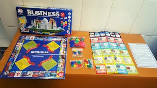 Ratna Senior Business Board Game 5-in-1 Unboxing & Review with Plastic Coin Currency screenshot 2