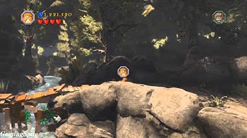 Lego the Hobbit The Hunt for Dwarves 100% Minikit 1 of 3