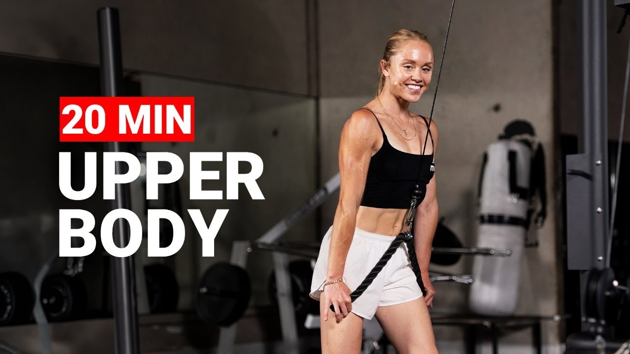 Upper Body Cable Workout | Maximum Burn in Minimum Time - YouTube