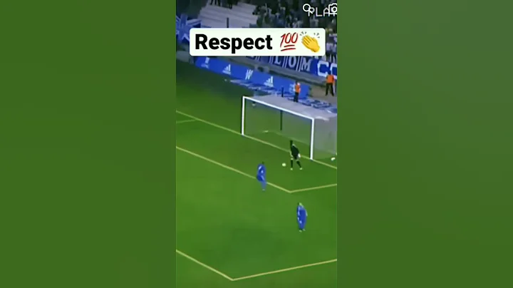 Goalkeeper skills 🔥😮 #football #respect #shorts