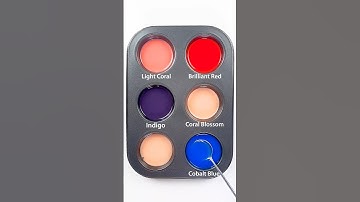 Making new Colors..Satisfying Color Mixing #colormixing #asmr #satisfying #mixingcolors