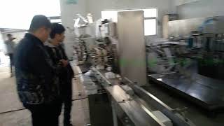 JL Z80 Fully Automatic 80pcs Per Bag Wet Wipes Making Machine