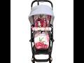 Stand out on your pram walk with Peony cotton pram liner!