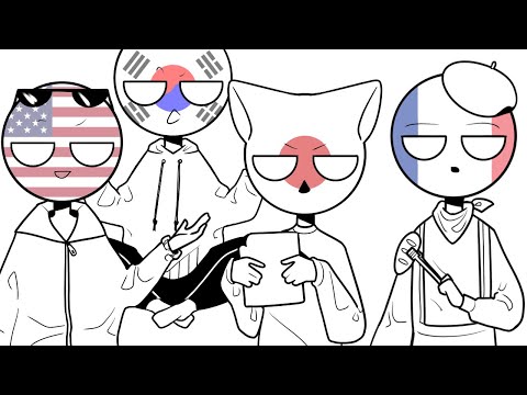아무도 6 × 3 이 뭔지 모를때 컨휴 패러디 [country humans]