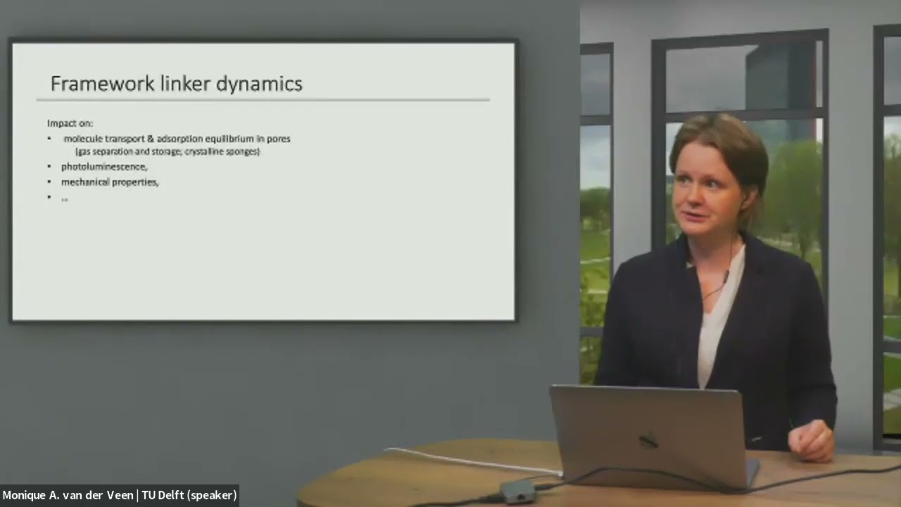 Emergence of cooperative rotor dynamics in metal–organic frameworks