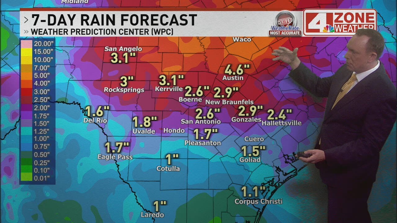 Multiple rounds of thunderstorms possible this week – with the ...