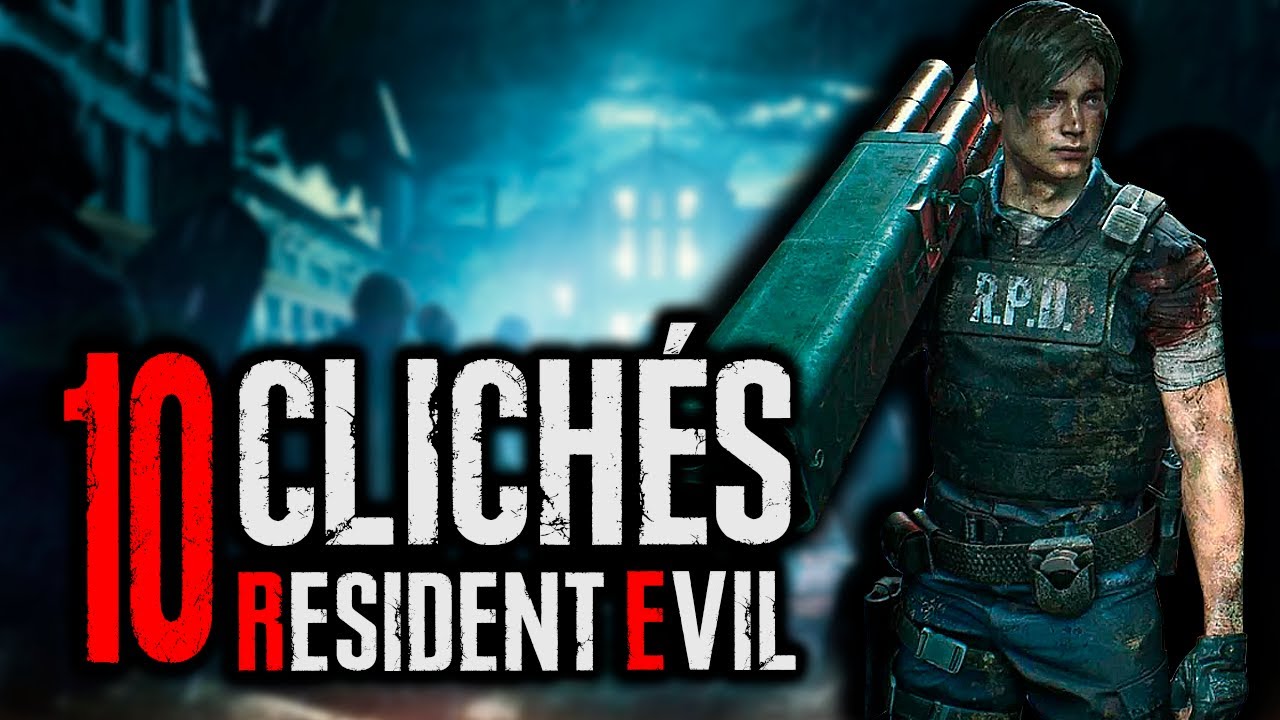 10 CLICHÉS QUE SON SEÑA DE IDENTIDAD DE LA SAGA RESIDENT EVIL - YouTube