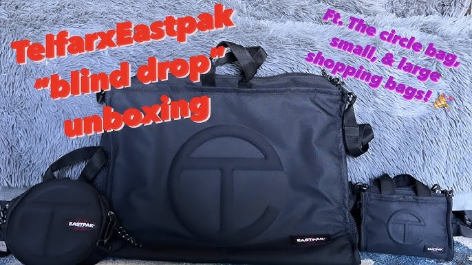 Telfar x EastPak Circle bag size comparison to small shoppers : r