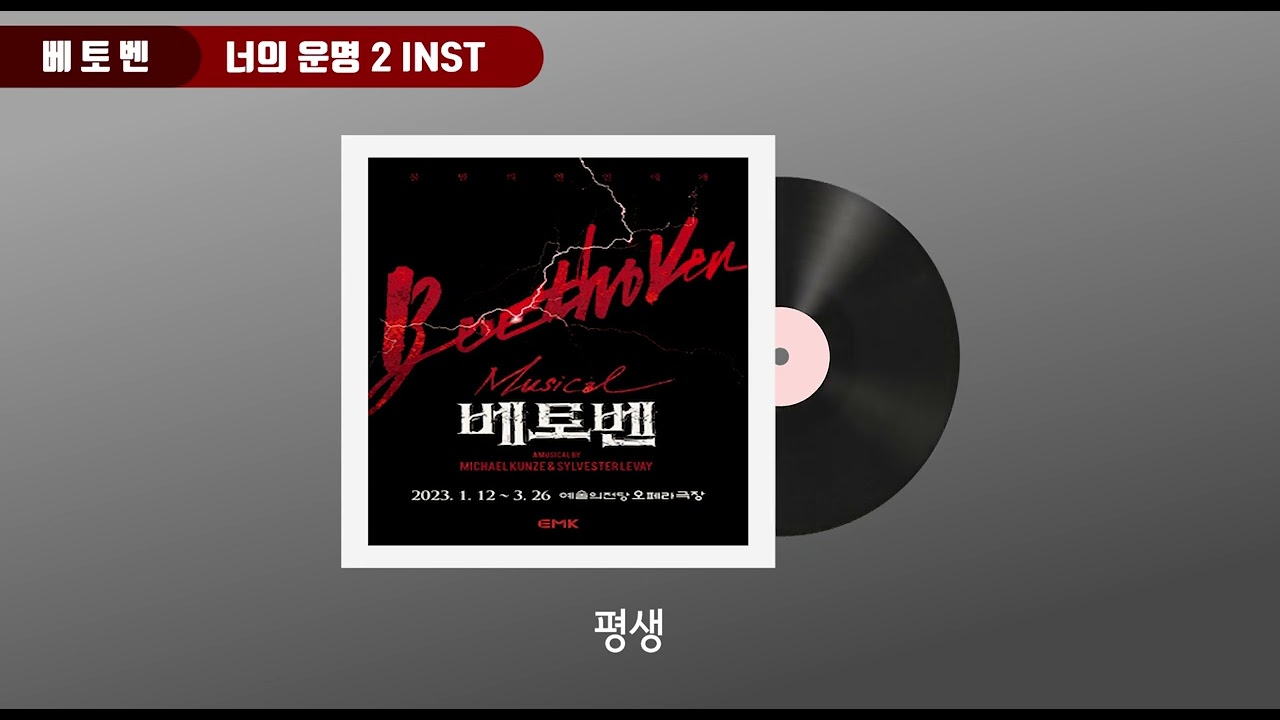 [베토벤] 너의 운명 2 (IT’S IN YOUR HEART 2) MR